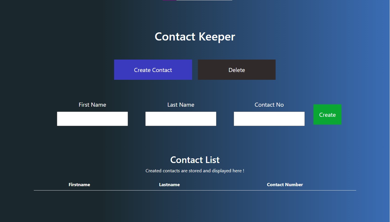 contact-keeper